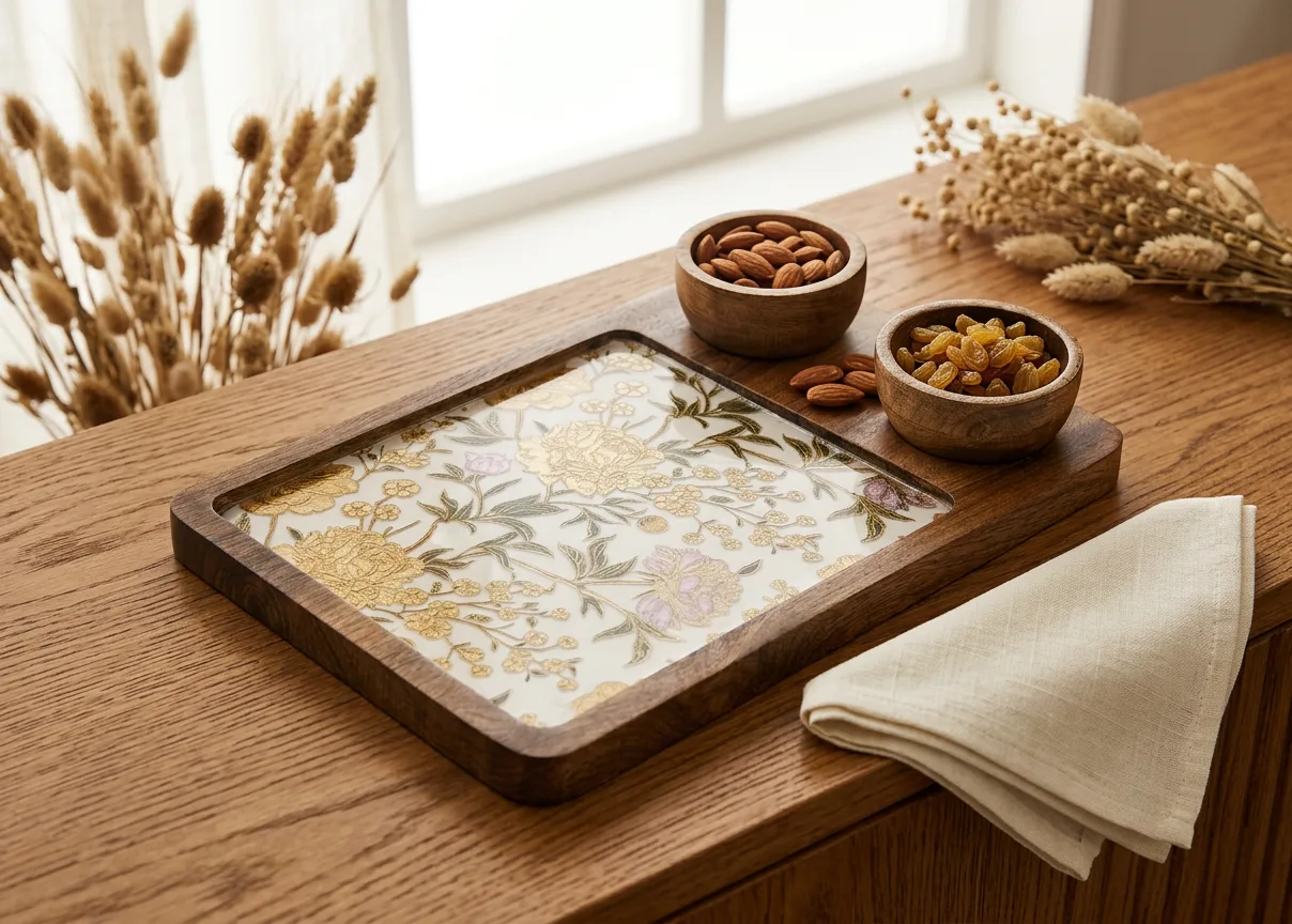 2 Bowl Platter in D5 design