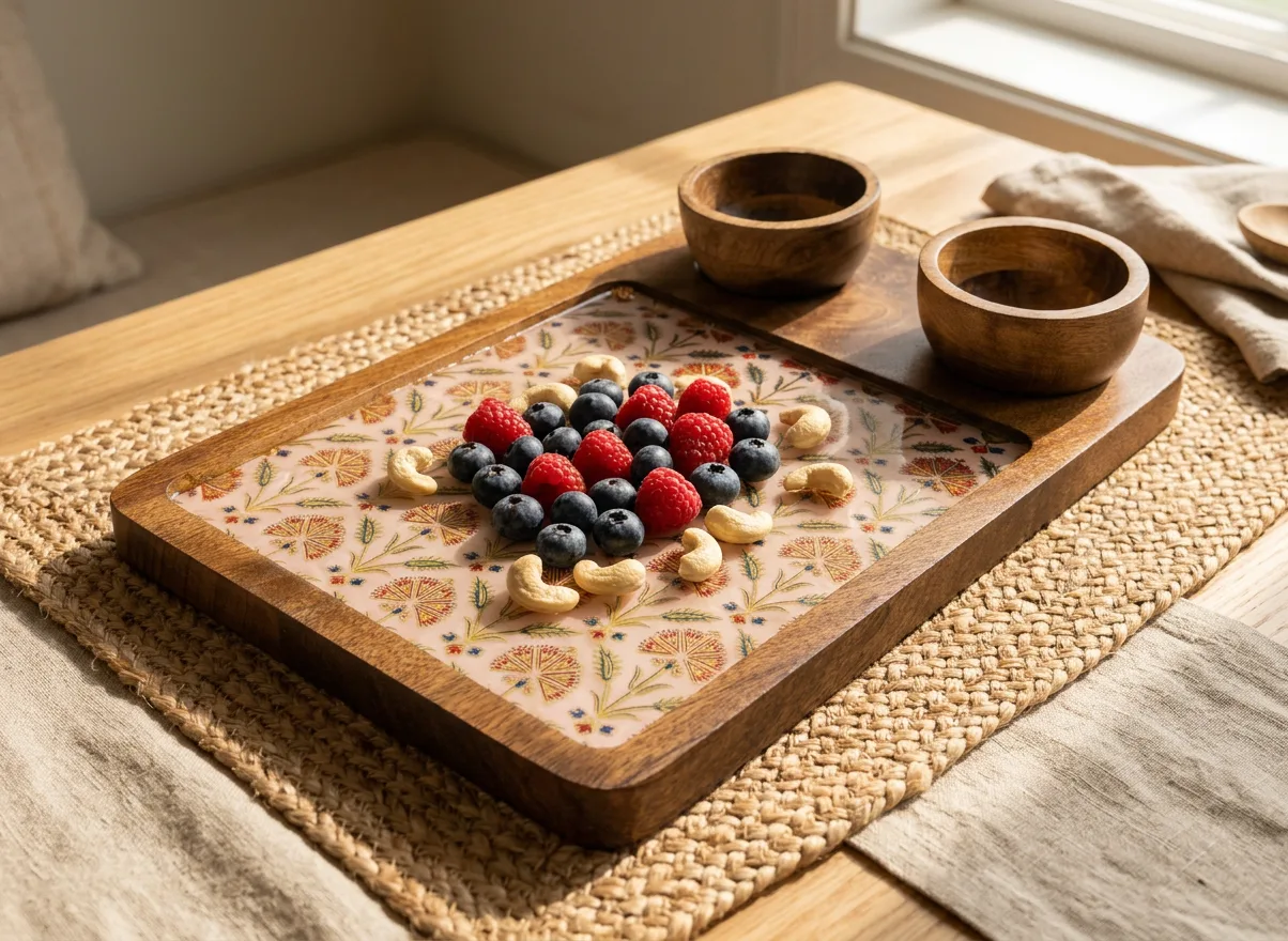2 Bowl Platter in D6 design