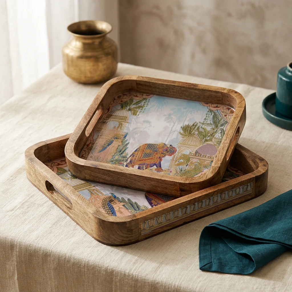 2 PC Tray Set 15MM (SQ) in the D15 design