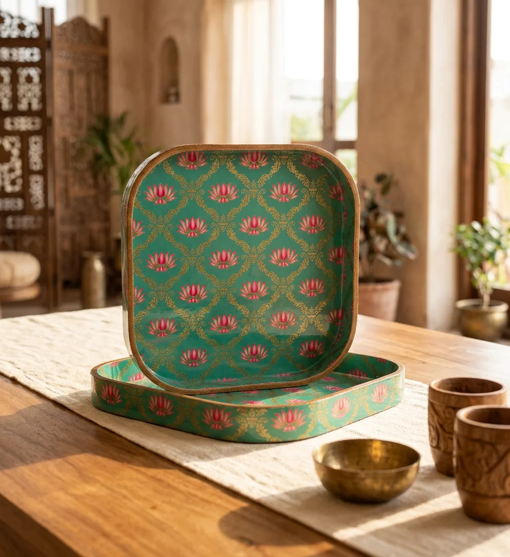2 PC Tray Set (SMKG) in D4 design