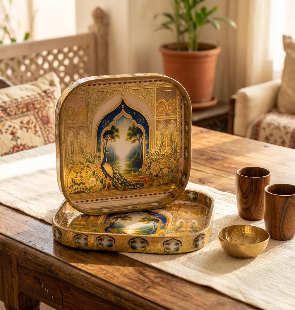 2 PC Tray Set (SMKG) in D10 design