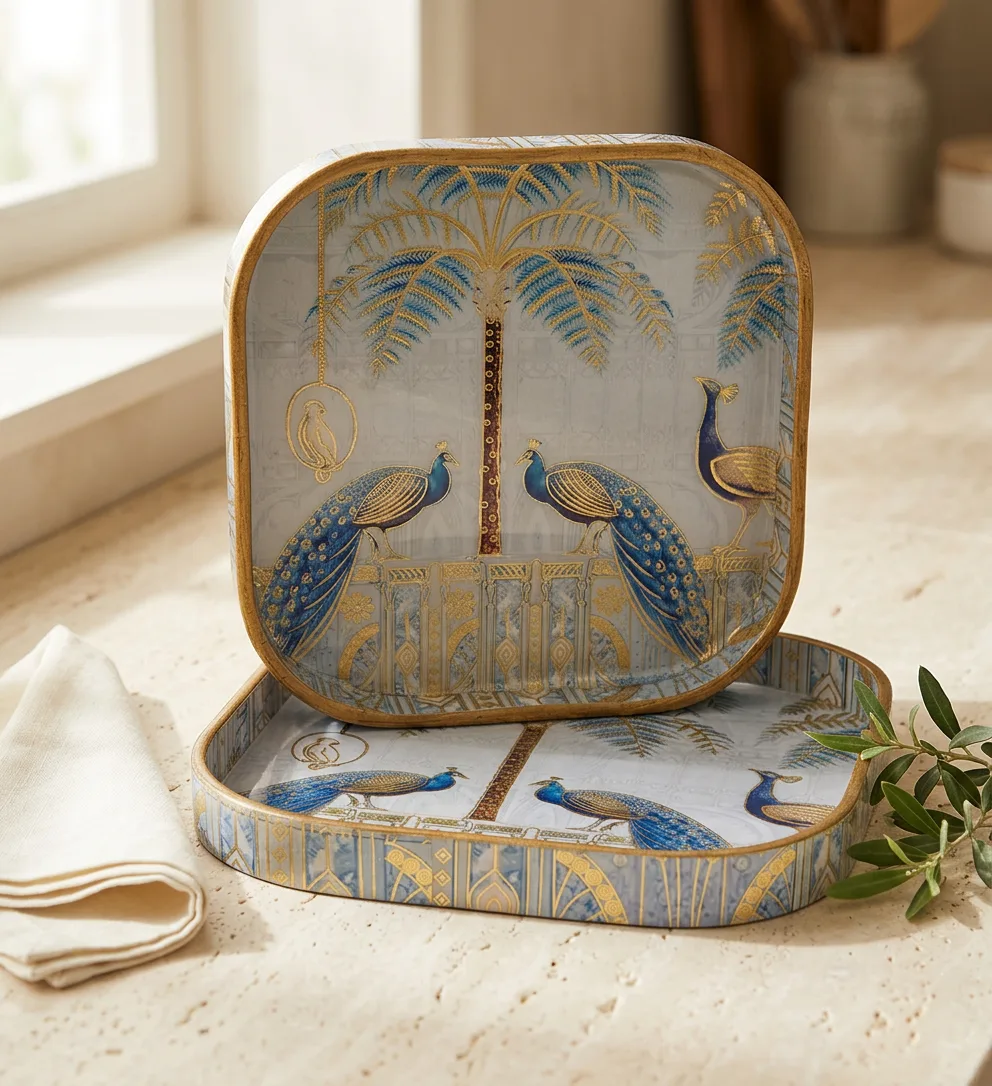 2 PC Tray Set (SMKG) in D14 design