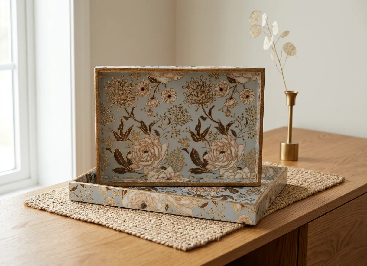 2 PC Tray Set (SMRCT) in D5 design