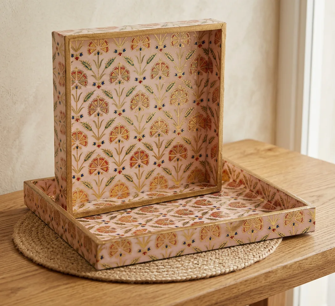2 PC Tray Set (SMSQ) in D8 design