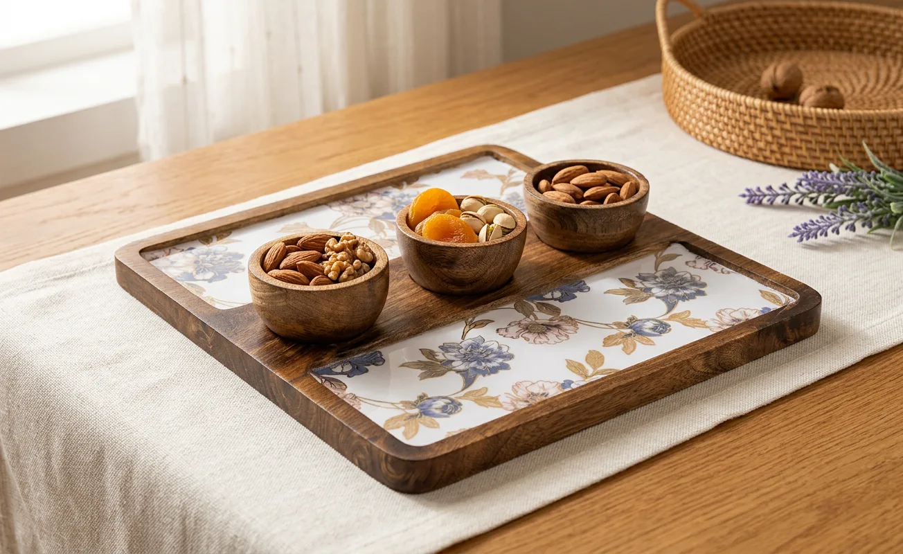 3 Bowl Platter (SQ) in D1 design