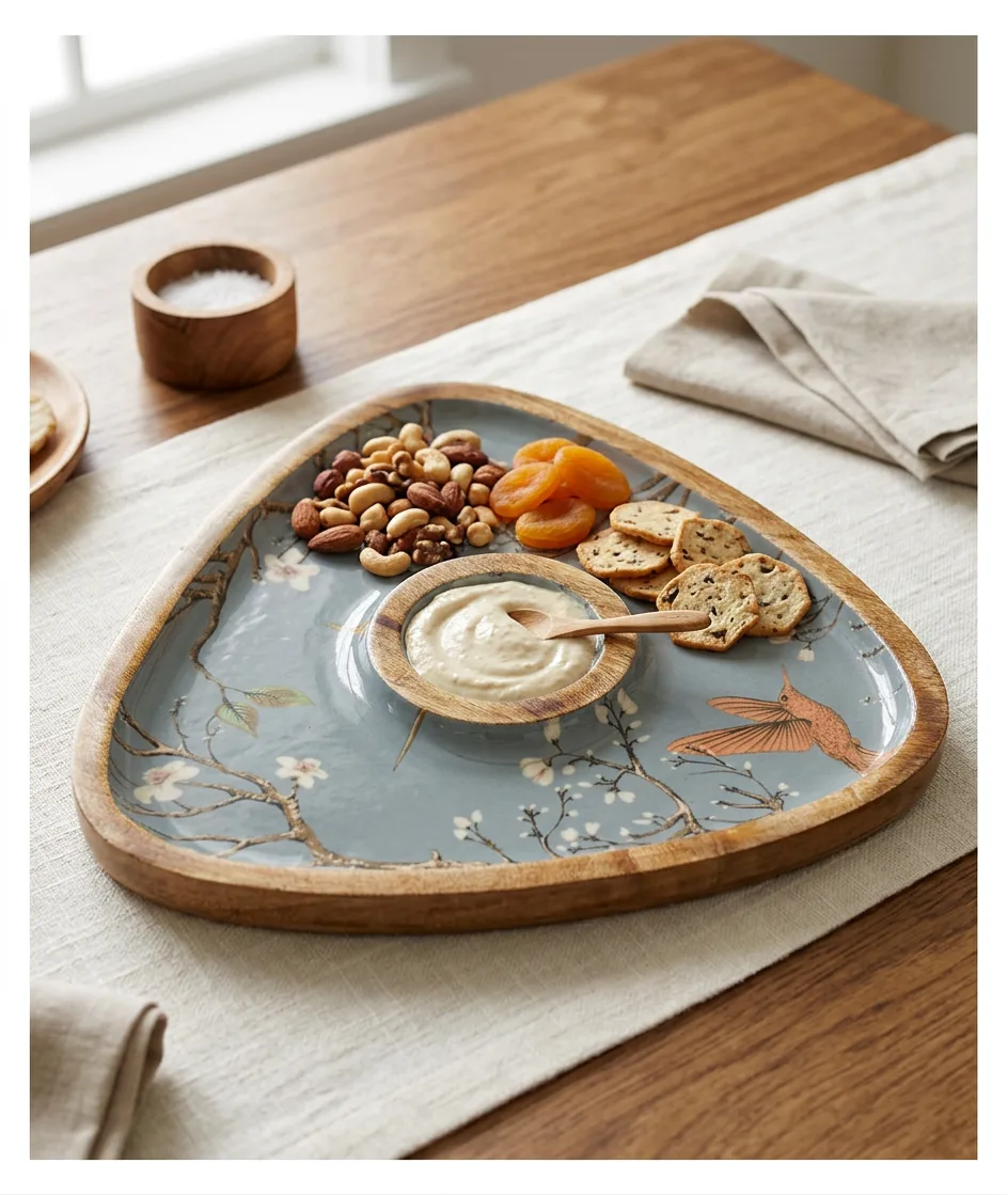 Chip/Dip (Tri) in Birdsong design