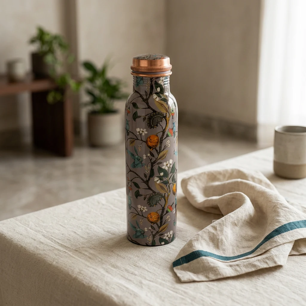 Copper Bottle (950ml) in the D2 design