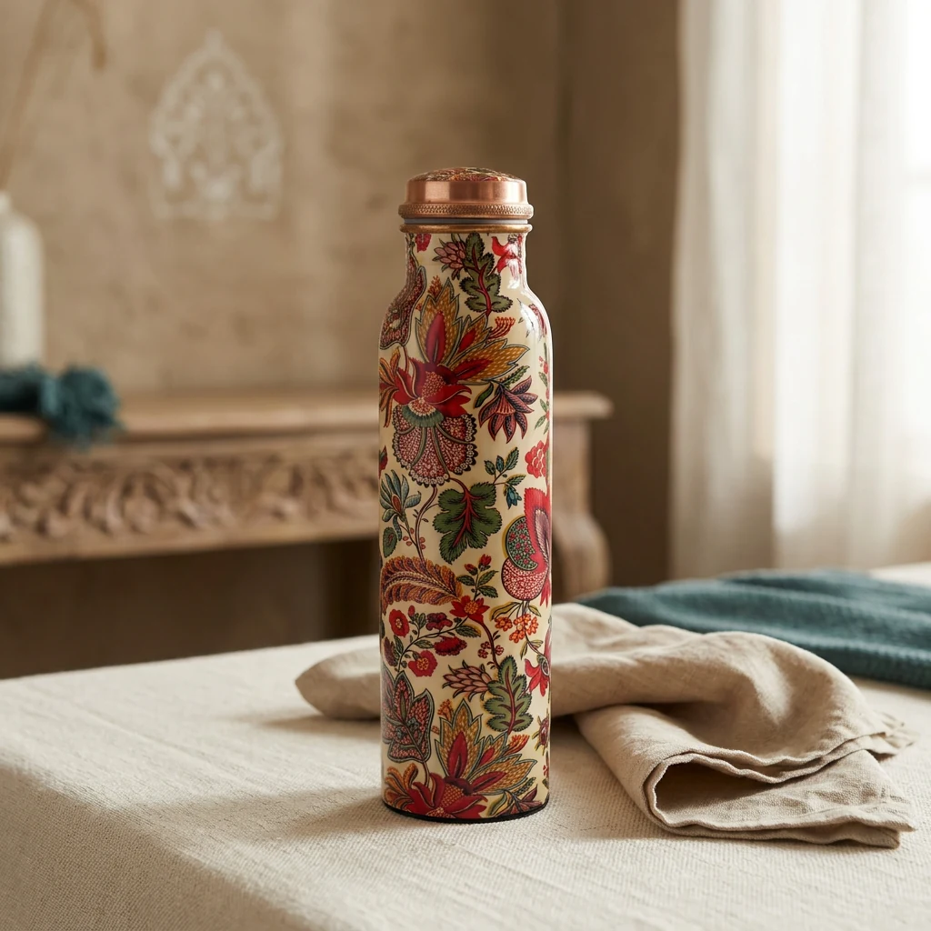 Copper Bottle (950ml) in the D4 design