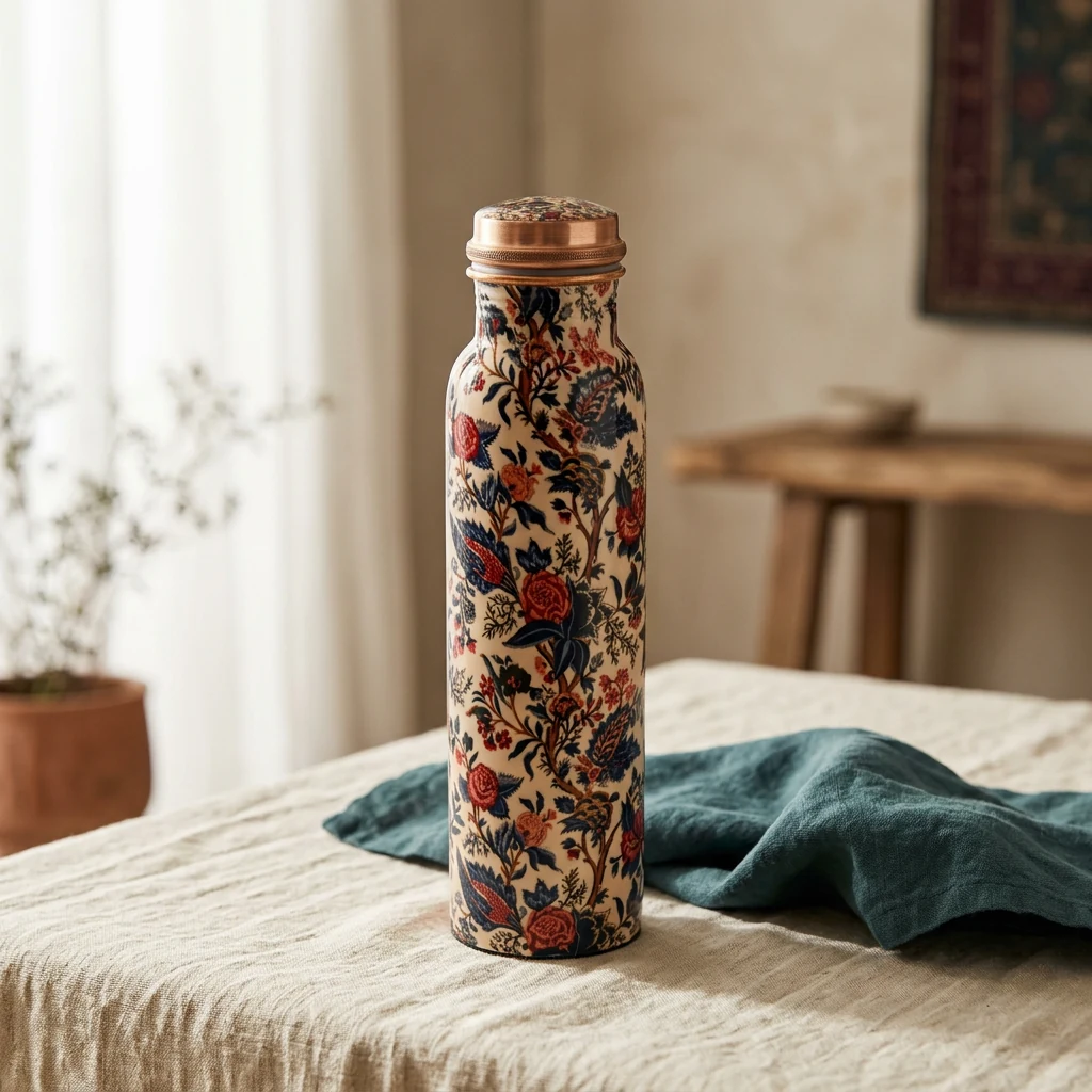 Copper Bottle (950ml) in the D6 design