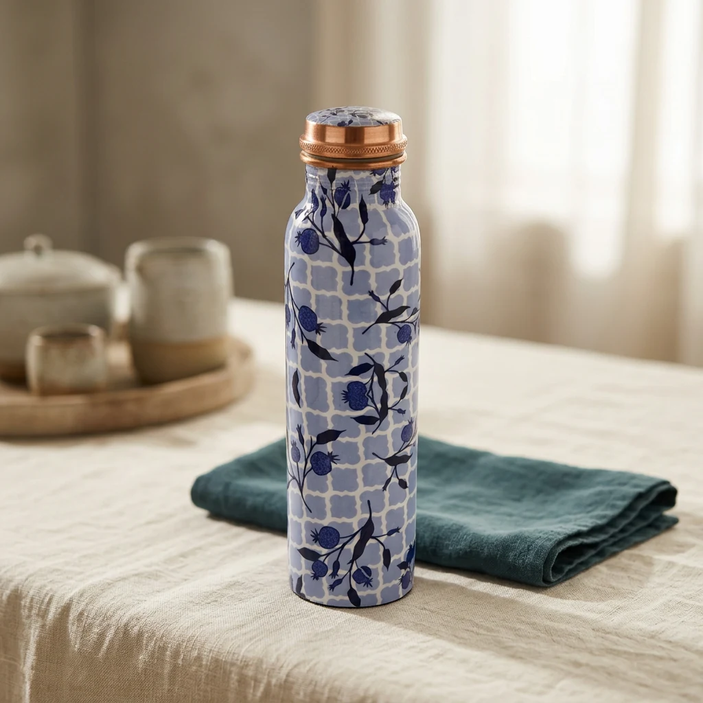 Copper Bottle (950ml) in the D9 design