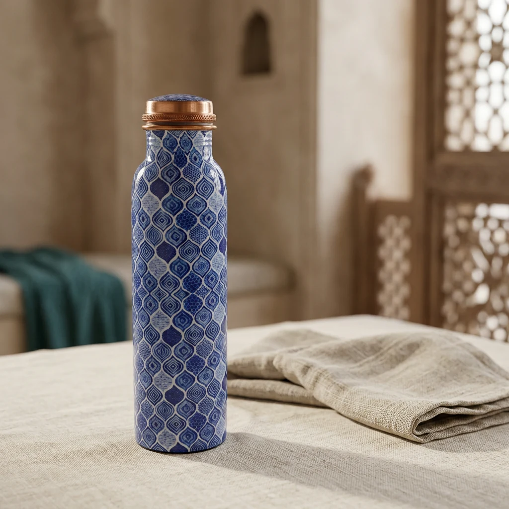 Copper Bottle (950ml) in the D12 design