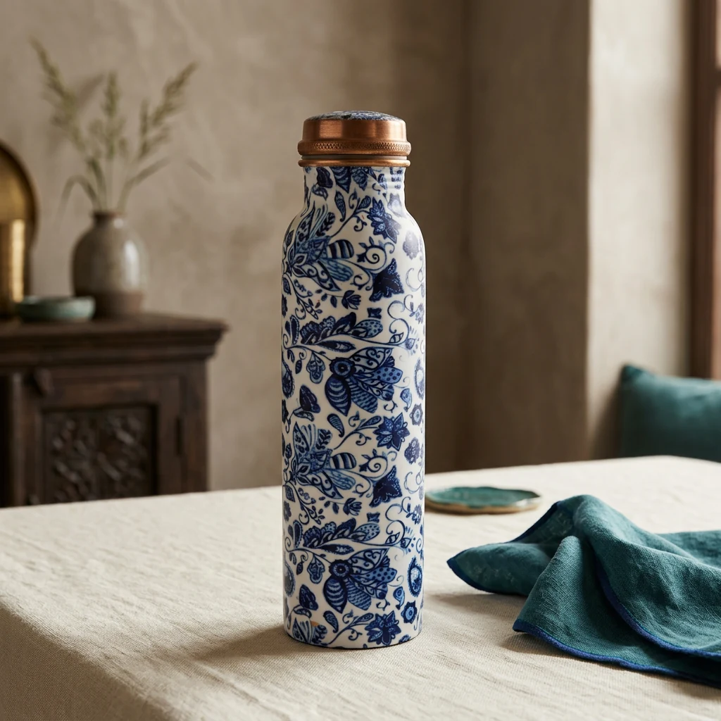 Copper Bottle (950ml) in the D13 design
