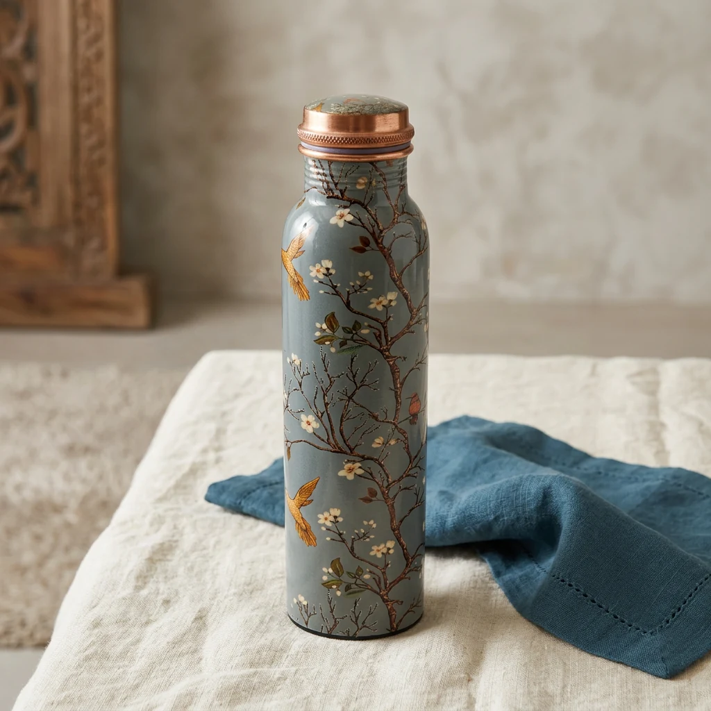 Copper Bottle (950ml) in the D16 design