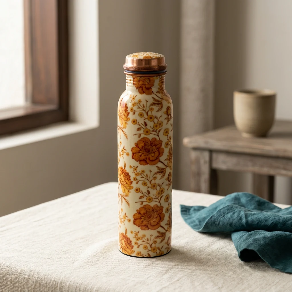 Copper Bottle (950ml) in the D17 design