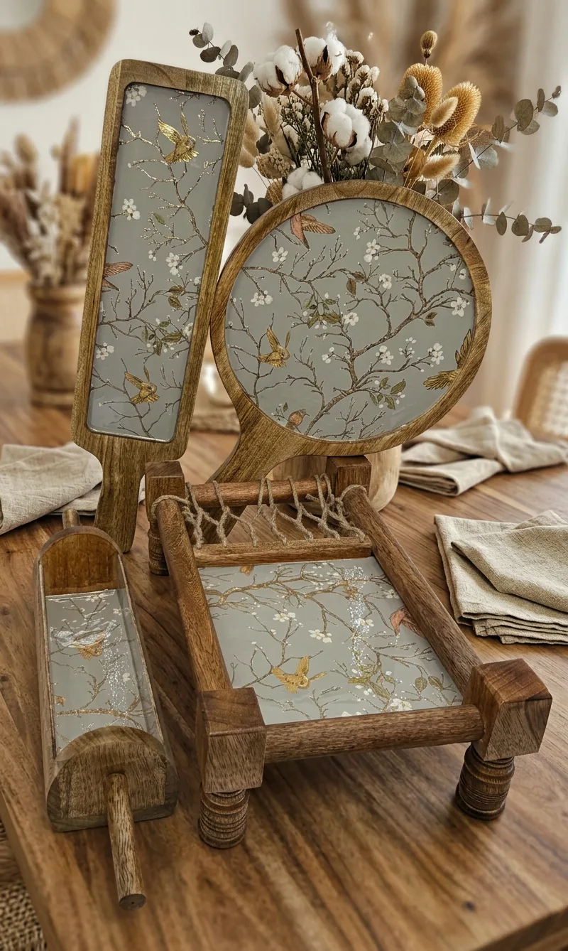Khatiya Platter Set in D1 design