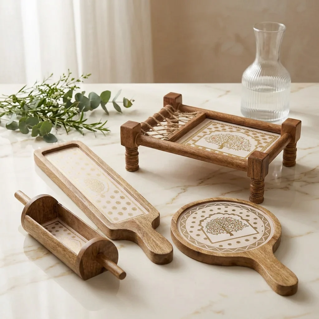 Khatiya Platter Set — Vriksha — Lifestyle 2
